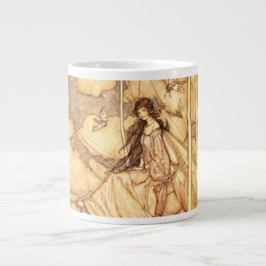 Feen Arthur Rackham Jumbo-Tasse (Vorderseite)
