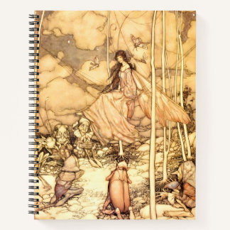Feen Arthur Rackham Notizblock