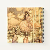 Feen Arthur Rackham Notizblock (Rückseite)