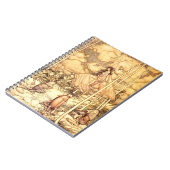 Feen Arthur Rackham Notizblock (Linke Seite)