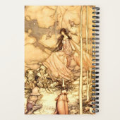 Feen Arthur Rackham Notizblock (Rückseite)