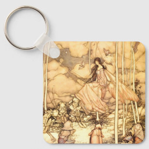 Feen Arthur Rackham Schlüsselanhänger