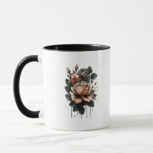 Feen-Ästhetik Goblincore und Cottagecore Pilz Tasse
