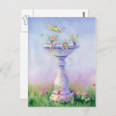 Feen BABELBAD VON SHARON SHARPE Postkarte (Vorne/Hinten)