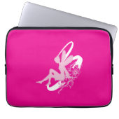 Feen-Blumen-Elektronik-Tasche Laptopschutzhülle (Vorderseite)