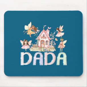 Feen-Dada-Magisches-Blumen-Geburtstags-Mädchen-Mär Mousepad