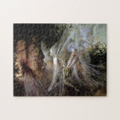 Feen, die am Waldrand aufpassen Puzzle (Horizontal)
