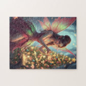 Feen-Elfenstaub Mystischer Wald - süß Puzzle (Horizontal)