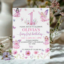 Feen-Erstes-Blumen-Garten-Schmetterling-Geburtstag