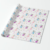 Feen-Erstgeburtstag Geschenkpapier (Ungerollt)