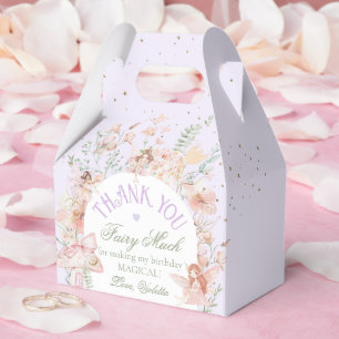 Feen-Erstgeburtstag Verzauberte Garten Whimsical Geschenkschachtel