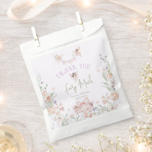 Feen-Erstgeburtstag Whimsical Garten Flieder Geschenktütchen