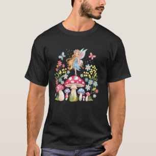 Feen-Fairycore-Ästhetik-Cottagecore-Pilz-Pix T-Shirt