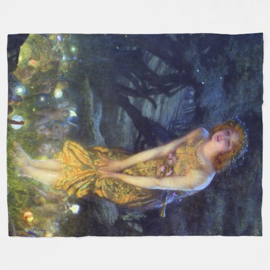 Feen Fleecedecke (Vorderseite (Horizontal))