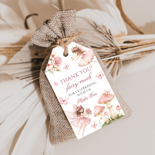 Feen-Garten-Geburtstags-Baby-Party-Geschenkanhänge Geschenkanhänger