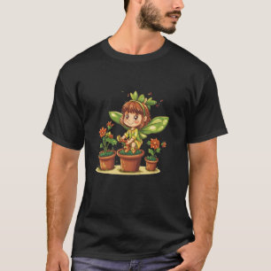 Feen-Gärtner-Zitat für die Hübsche mit dem grünen T-Shirt