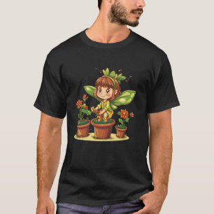 Feen-Gärtner-Zitat für die Hübsche mit dem Grünen T-Shirt