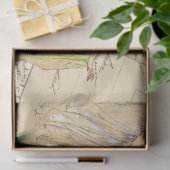 Feen gegen Handschrift Seidenpapier (Geschenk)