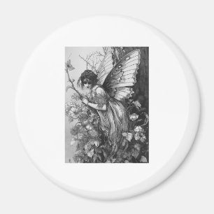 Feen-Grunge-Goblincore-Cottagecore-Feenmode Laune Magnet