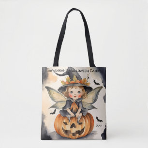 Feen-Halloween-Personalisierte Süßigkeiten Tasche