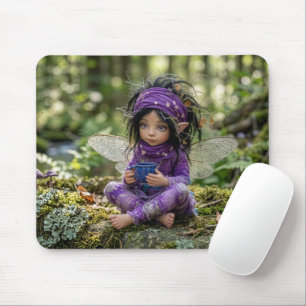 Feen im Lila Mousepad