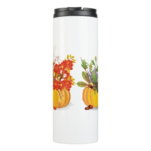 Feen in einem Gemüsegarten Thermosbecher (Rückseite)