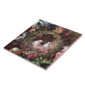 Feen in einem Vogelnest, John Anster Fitzgerald Fliese (Seite)