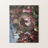 Feen in einem Vogelnest, John Anster Fitzgerald Puzzle (Vertikal)