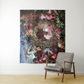 Feen in einem Vogelnest, John Anster Fitzgerald Wandteppich (Beispiel)