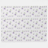 Feen in meinem Garten Fleecedecke (Vorderseite (Horizontal))