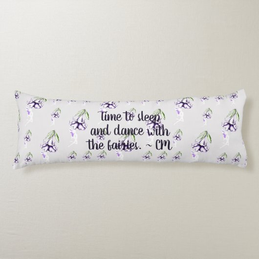 Feen in meinem Garten Seitenschläferkissen (Vorderseite)