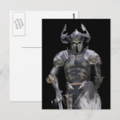 Feen-Krieger Postkarte (Vorne/Hinten)