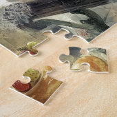 Feen-Magie-Teeparty Frühling Küche Backzeit Puzzle (Seite)
