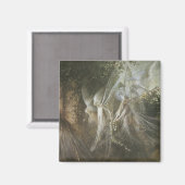 Feen mit Blick auf einen gotischen Bogen von 1864 Magnet (Vorderseite/Rückseite)