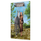 Feen mit Einhorn Klemmbrett (Links)