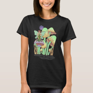 Feen-Nymphe-Elfe-Fae-Mädchen-Goblincore-Fairyco T-Shirt