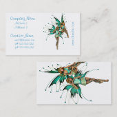 Feen-Paar-Geschäfts-Karten Visitenkarte (Vorne/Hinten)