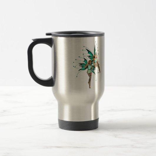 Feen-Paar-Reise-Tasse Reisebecher (Links)
