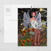 Feen-Postkarte Postkarte (Vorne/Hinten)