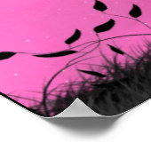 Feen rosa glauben poster (Ecke)