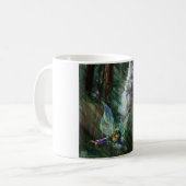 Feen-Schloss-Wald Kaffeetasse (Vorderseite Links)