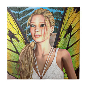 Feen-Schmetterling Fliese