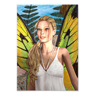 Feen-Schmetterling Fotodruck