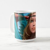 Feen-Schmetterling Kaffeetasse (Vorderseite Links)