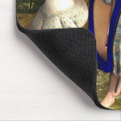 Feen-Schmetterling Mousepad (Ecke)