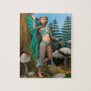 Feen-Schmetterling Puzzle