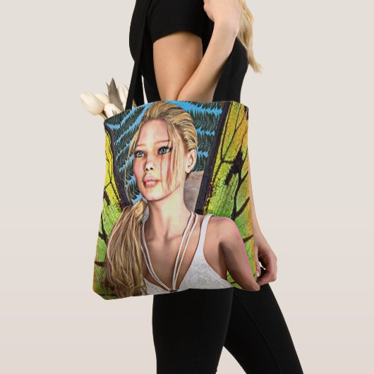 Feen-Schmetterling Tasche (Von Nahem)