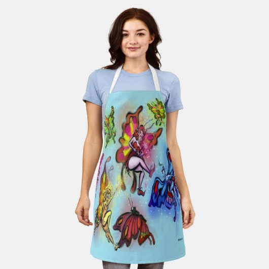 Feen Schürze (Getragen)