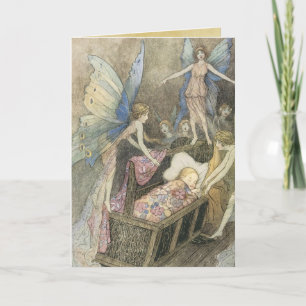 Feen-Segen auf Ihrem neuen Baby Ankündigung