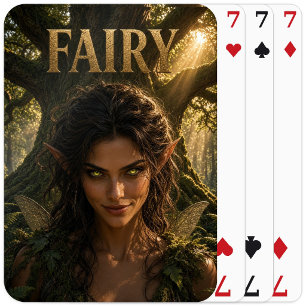 Feen-Spielkarten, Pokerkarte